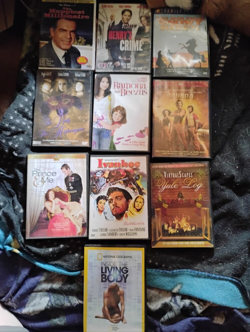 10 Ten DVDs Various Titles Various Genres Bundled Lot Good - Excellent Condition